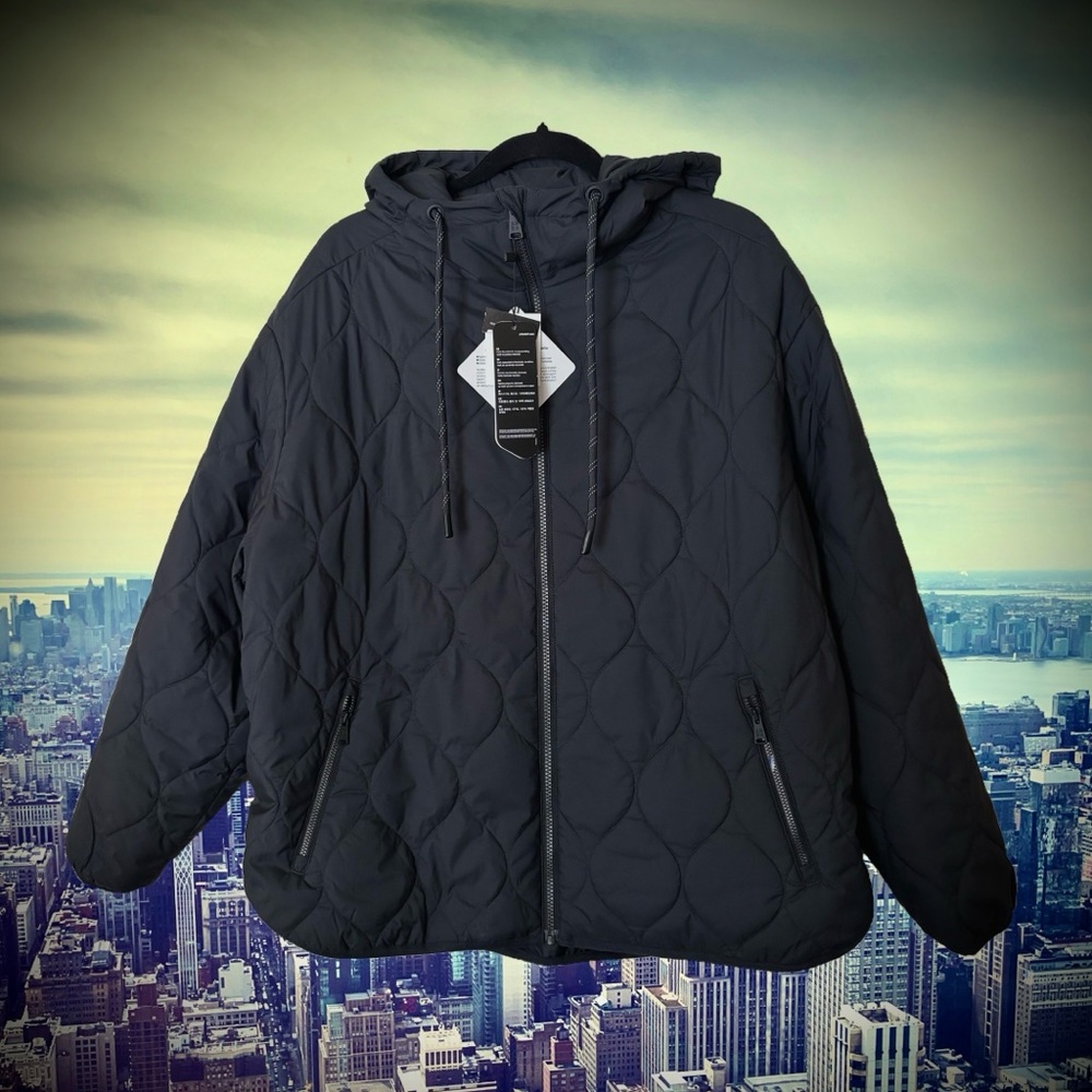 Alp N Rock ANR+ Quilted Hooded Jacket Women’s Black Sustainable Insulated Coat